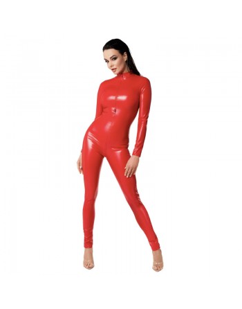 Combinaison Orgia Rouge PVC SEXY /DRESSING LIBERTIN