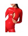 Combinaison Orgia Rouge PVC SEXY /DRESSING LIBERTIN