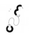 DRESSING LIBERTIN: menottes pour chevilles en fourrure fetish tentation