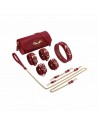 PROMO ! Kit Fétish en Cuir Véritable - Accessoires Sensuels de Haute Qualité BDSM