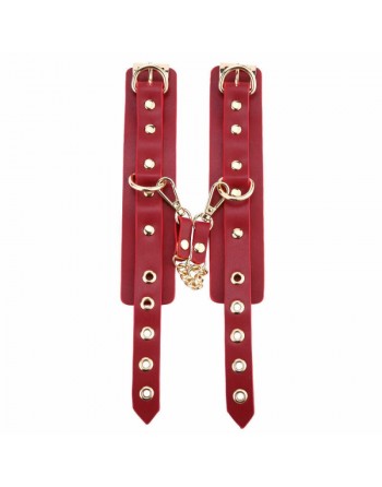 PROMO ! Kit Fétish en Cuir Véritable - Accessoires Sensuels de Haute Qualité BDSM