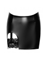 Mini jupe en veloutine , PVC et JAREETELLE / DRESSING LIBERTIN