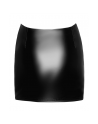Mini jupe en veloutine , PVC et JAREETELLE / DRESSING LIBERTIN