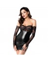 F340 Mini robe Harmonia PVC ET DENTELLE