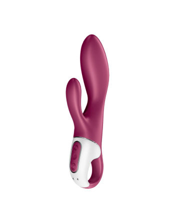 Dressing libertin : vibromasseur rabbit chauffant satisfyer heated affair  violet de satisfyer en gros ou