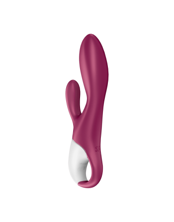 Dressing libertin : vibromasseur rabbit chauffant satisfyer heated affair  violet de satisfyer en gros ou