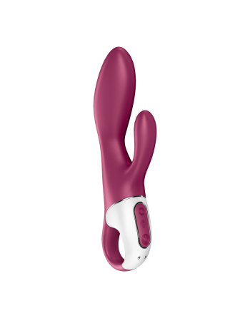 Dressing libertin : vibromasseur rabbit chauffant satisfyer heated affair  violet de satisfyer en gros ou