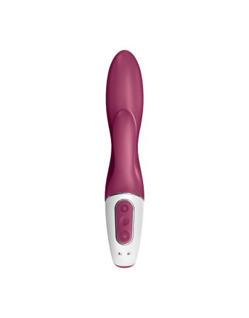 Dressing libertin : vibromasseur rabbit chauffant satisfyer heated affair  violet de satisfyer en gros ou