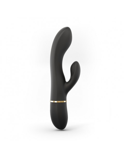 Dressing libertin : sextoys  marque dorcel  sextoys  vibromasseur dorcel glam rabbit noir et or