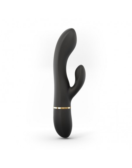 Dressing libertin : sextoys  marque dorcel  sextoys  vibromasseur dorcel glam rabbit noir et or