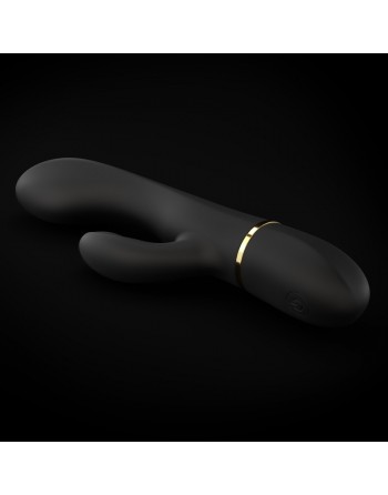 Dressing libertin : sextoys  marque dorcel  sextoys  vibromasseur dorcel glam rabbit noir et or