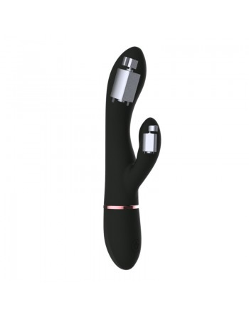 Dressing libertin : sextoys  marque dorcel  sextoys  vibromasseur dorcel glam rabbit noir et or