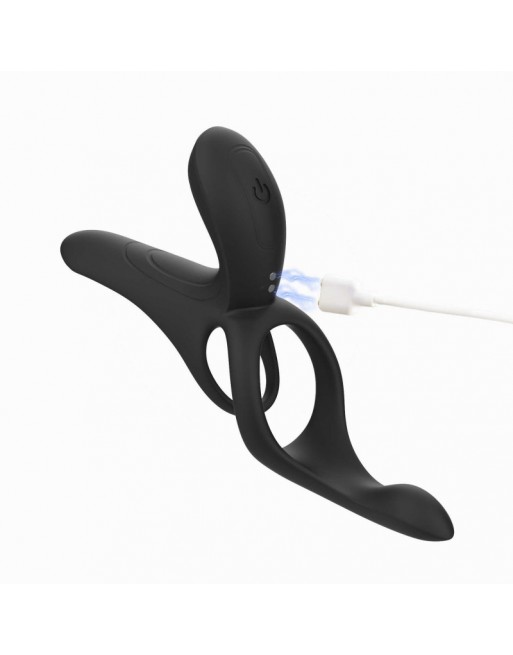 PLEASURE PIVOT Vibromasseur pour couples contrôlé par application - Bleu PLEASURE PIVOT Vibromasseur pour couples contrôlé par application - Bleu