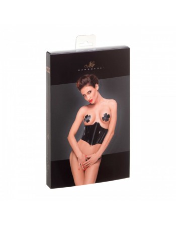 f193 corset en PVC SEXY avec laçage réglable dans le dos N°1 de la lingerie SEXY et LIBERTINE