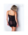 Le numéro 6 robe Clara Morgane - Noir ULTRA SEXY