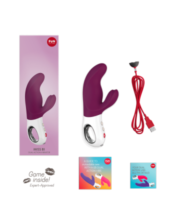 Vibromasseur Rabbit puissant  violet fun factory POUR COUPLE-10%