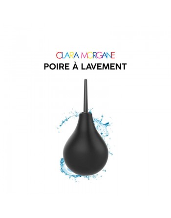 poire à lavement clara morgane  noir