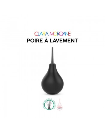 poire à lavement clara morgane  noir