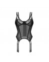 Corset noir transparent Arrowel – Lingerie sexy chic | Dressing Libertin