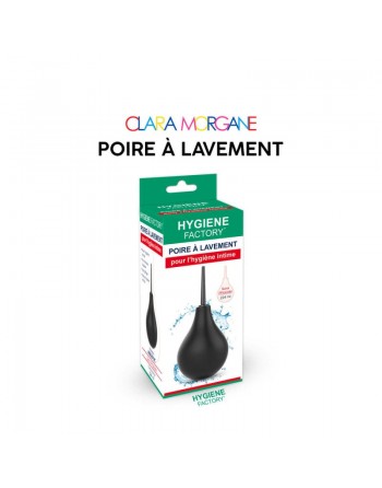 poire à lavement clara morgane  noir