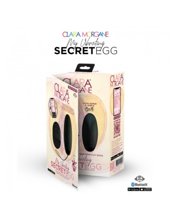 My vibrating secret egg - Noir/ Dressing Libertin