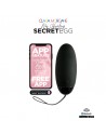 My vibrating secret egg - Noir/ Dressing Libertin