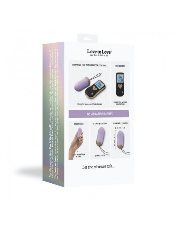 Sextoy : Oeuf Vibrant Cry Baby - Mauve /Dressing Libertin