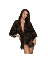 midnight kiss 245 kimono  noir de la marque kissable