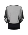 Punker robe noire sensuelle – Mini-robe chic et transparente