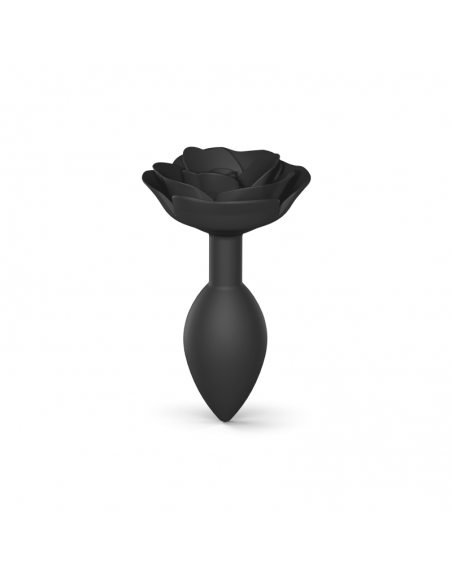 sextoys  marque love to love  plug open roses l  black onyx