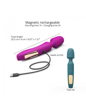 sextoys  marque love to love  revolution  sweet orchid vibromasseur et wand