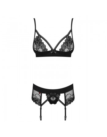 lingerie sexy : ensemble 3 pièces wonderia obsessive